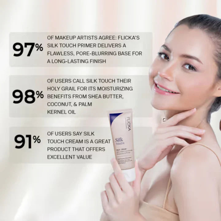 (Buy 1 Get 1 Free) Flicka 3-in-1 Silk Touch Primer