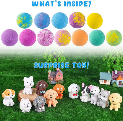Bath Bombs for Kids with Toys Inside